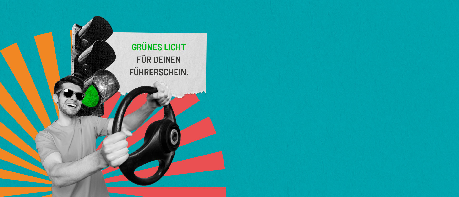 Grünes Licht für deinen Führerschein.